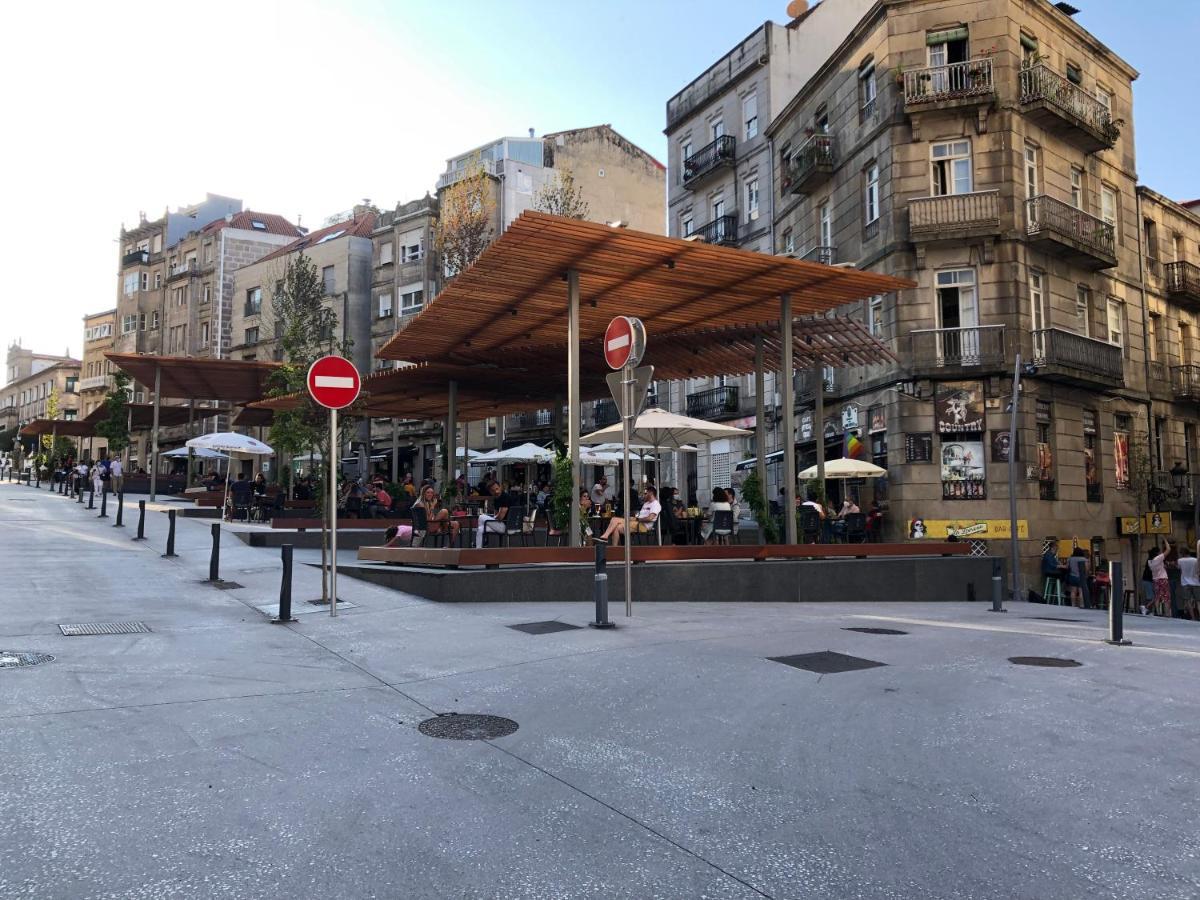 Preciosa Casa En El Centro Con Wifi Apartman Vigo Kültér fotó